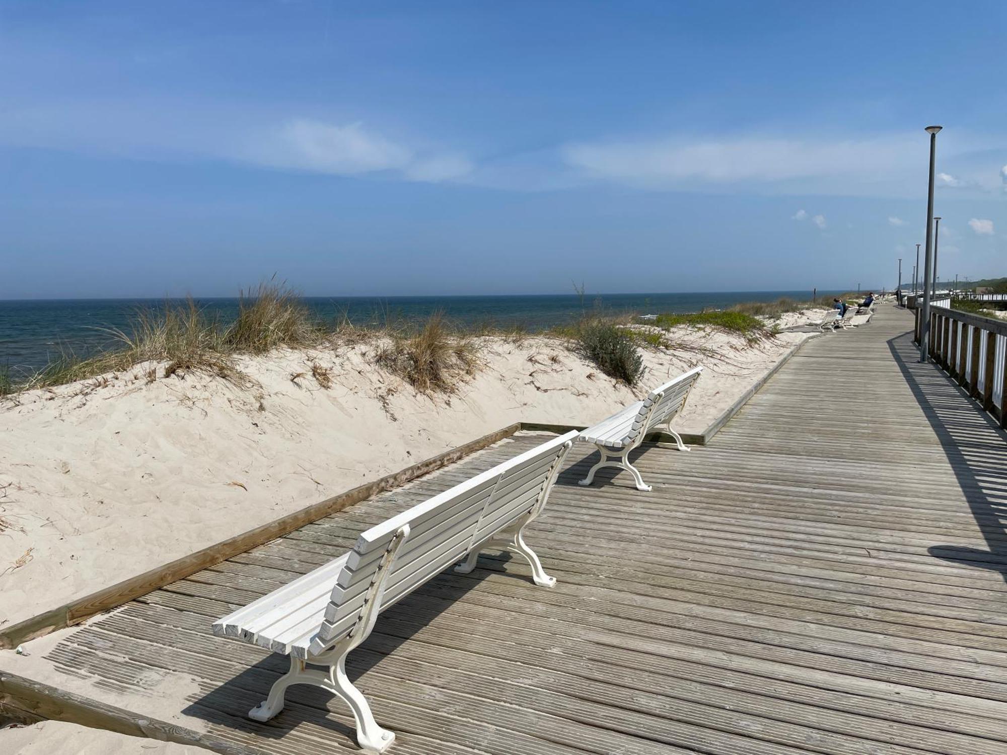 Ostseeperle - Pool, Sauna, 2 Bikes จีฟโนฟ ภายนอก รูปภาพ
